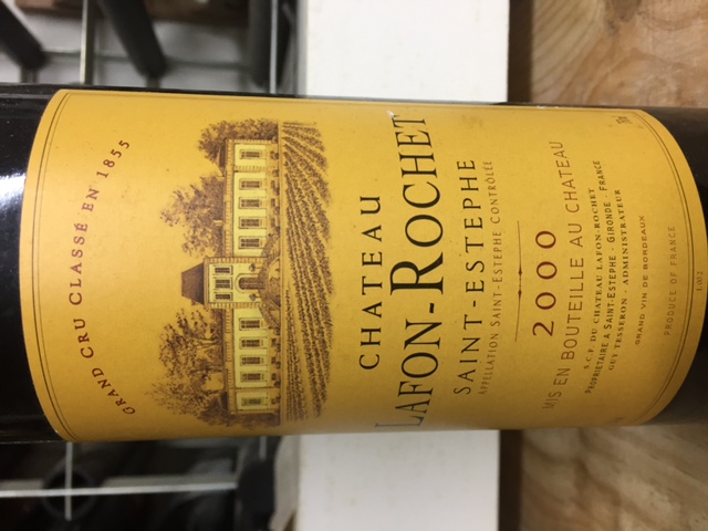 Saint Estephe Grand Cru Classe Chateau Lafon-Rochet