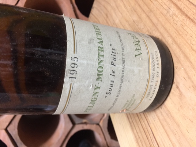 Verget, Puligny-Montrachet Sous le Puits, 1er cru